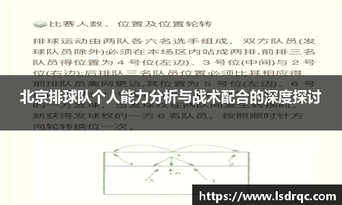 北京排球队个人能力分析与战术配合的深度探讨